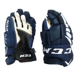 CCM Jetspeed FT4 Junior Hockey Gloves 34 CCM Jetspeed FT4 Junior Hockey Gloves -CCM Hockey ccm gloves ccm jetspeed ft4 junior hockey gloves navy white 10 29576729460802