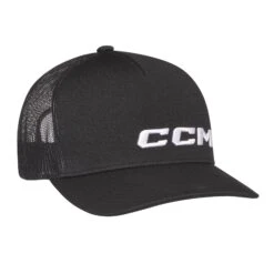 CCM Monochrome Meshback Trucker Hat -CCM Hockey ccm hats ccm monchrome meshback trucker hat black osfm 29401352765506