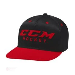 CCM True 2 Hockey Snapback Hat 6 CCM True 2 Hockey Snapback Hat -CCM Hockey ccm hats ccm true 2 hockey snapback hat black red osfa 28743941849154