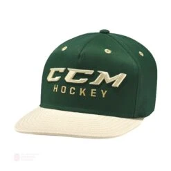 CCM True 2 Hockey Snapback Hat 7 CCM True 2 Hockey Snapback Hat -CCM Hockey ccm hats ccm true 2 hockey snapback hat green cream osfa 28743941881922