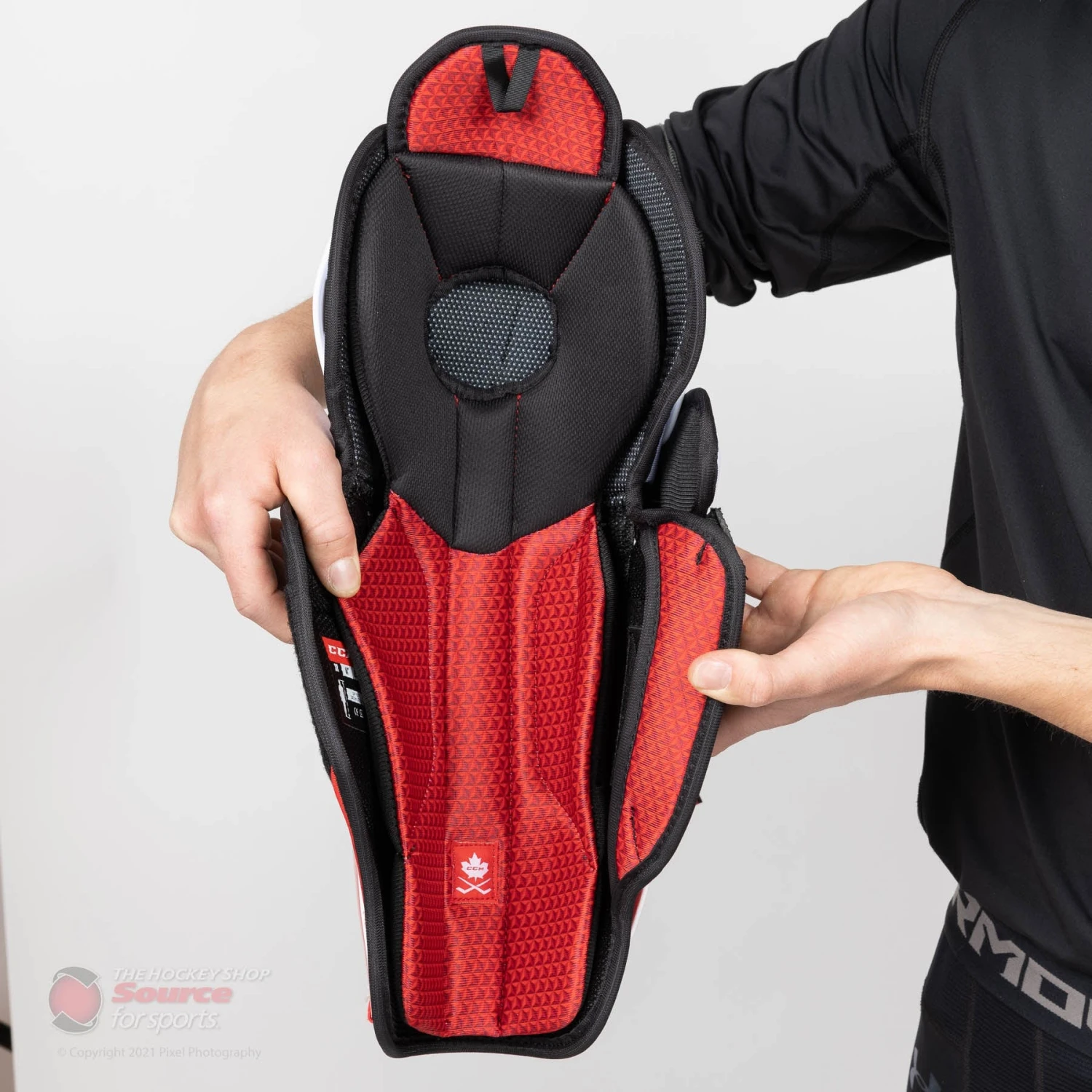 CCM Jetspeed Control Senior Hockey Shin Guards (2021) 12 CCM Jetspeed Control Senior Hockey Shin Guards (2021) - Image 10